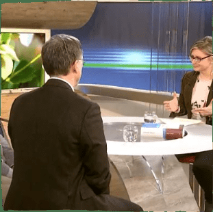 Dr. Johannes Wilkens bei einem Interview zum Thema Helleborus-Therapie