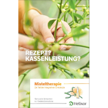 Deckblatt des Flyers für die Kostenübernahme der Misteltherapie