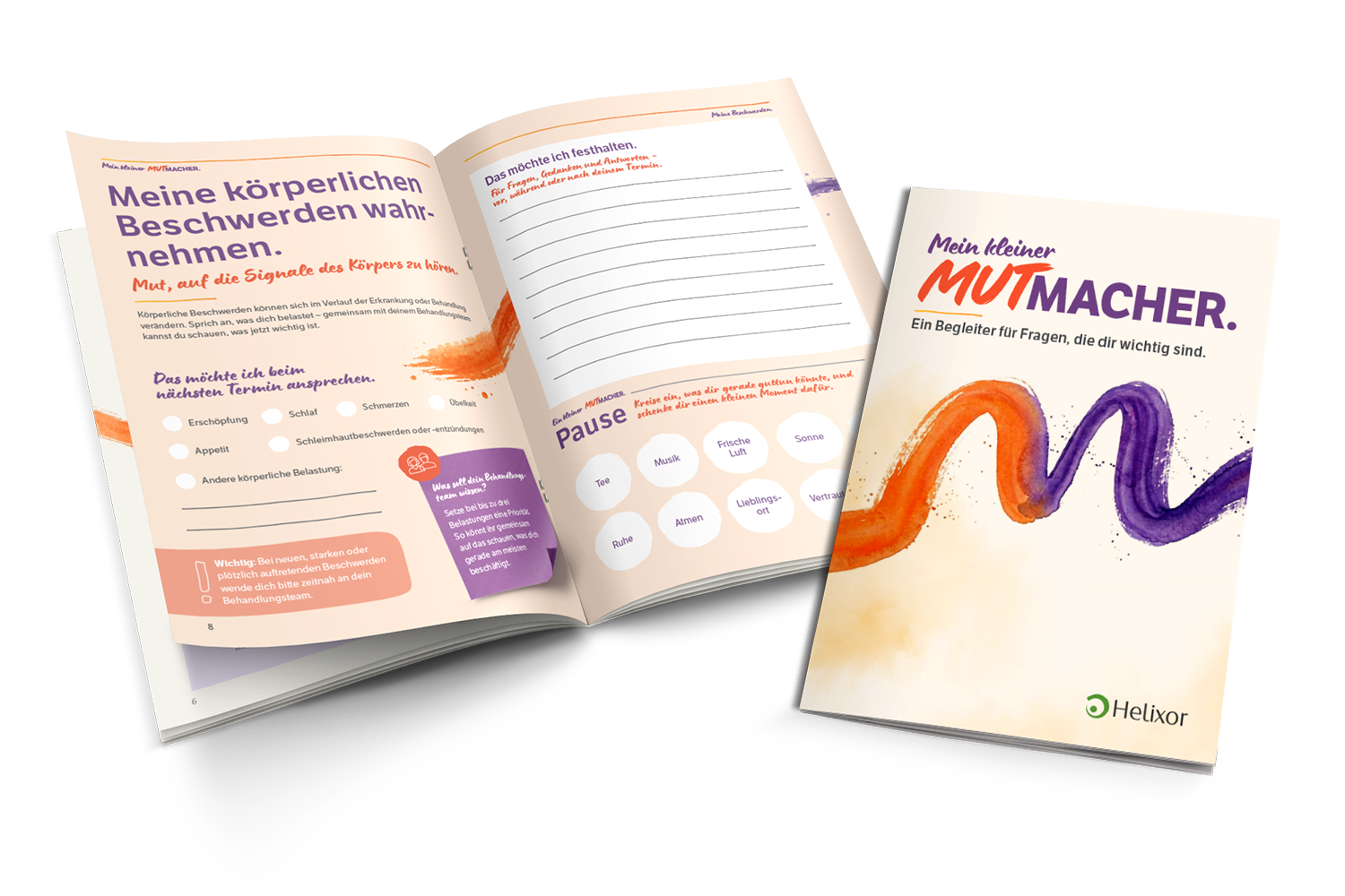 HEX_26_493-Start-Maßnahmen-Landingpage-Mutmacher-Buch-MockUp (1) Deckblatt der Misteltherapie Patienteninformationsbroschüre